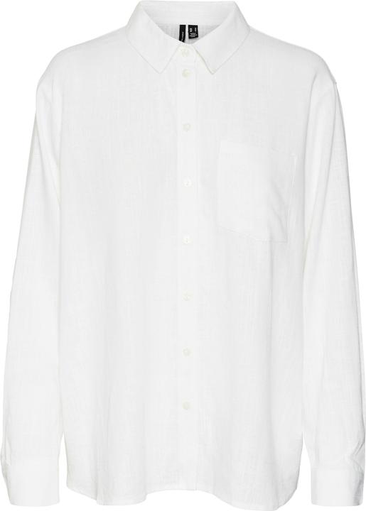 Produktbild Vero Moda Normal geschnitten Hemdkragen Ärmelbündchen mit Knopf Hemd Hemd (XS)