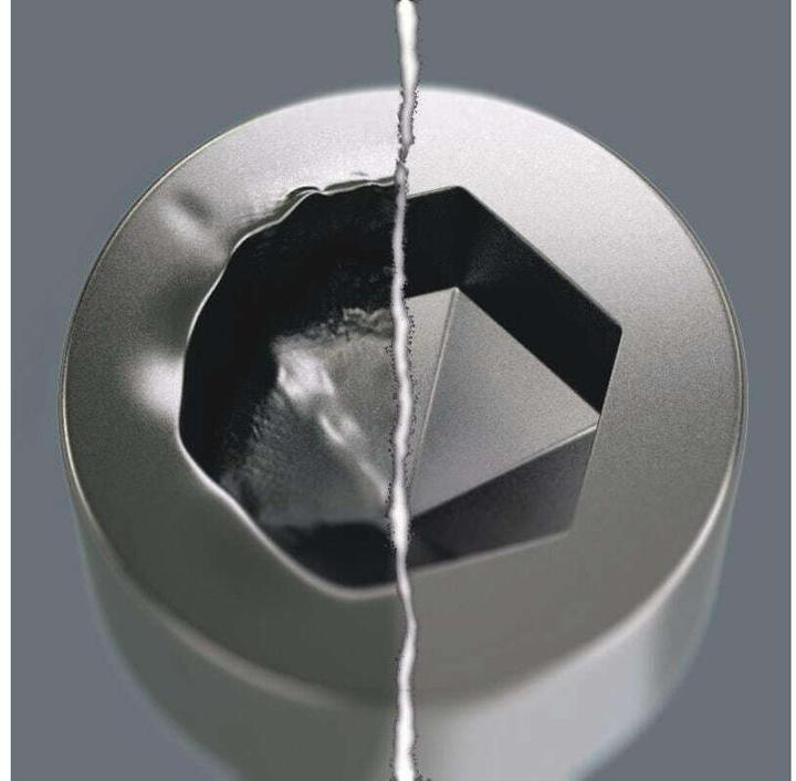 Actual product image Wera Kraftform Kompakt 100 (Hexagon socket TX)