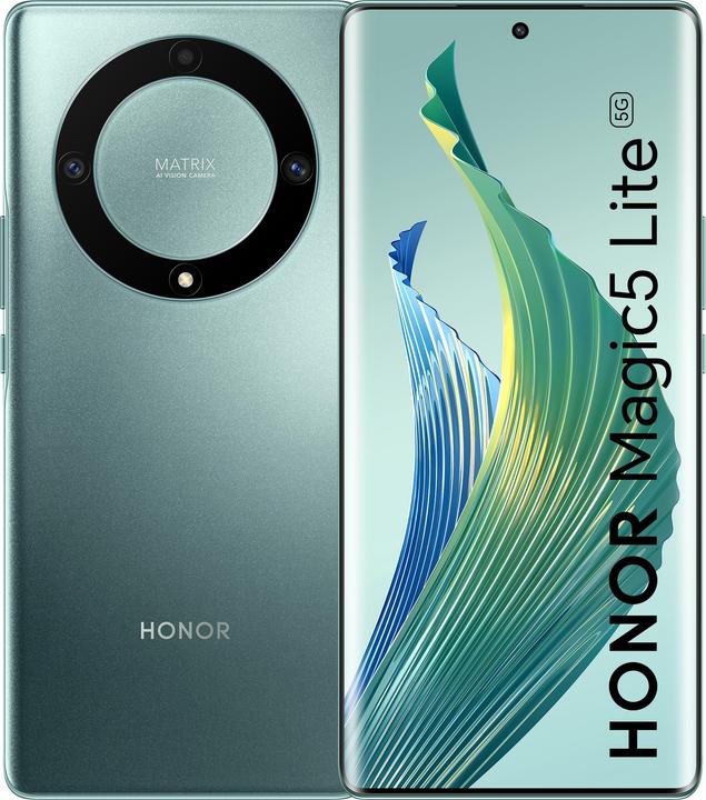 Produktbild Honor Magic5 Lite (256 GB, Green, 6.67", Dual SIM, 5G)