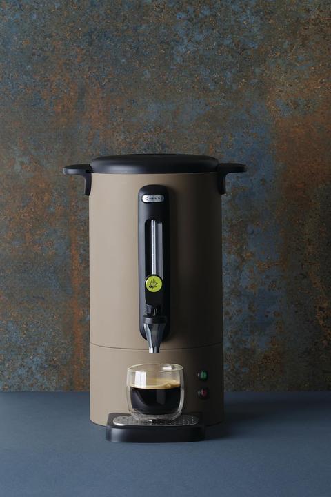 Actual product image Hendi Percolator, UNIQ,, designed by Robert Bronwasser, 7L, Taupe, 220-240V/1050W, 307x330x(H)450mm