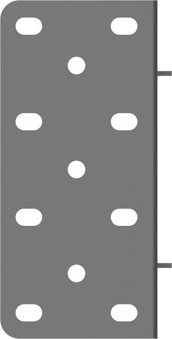 Actual product image Multibrackets Angle plate, black to Pro System, steel (Mounting- / Adapterplates)