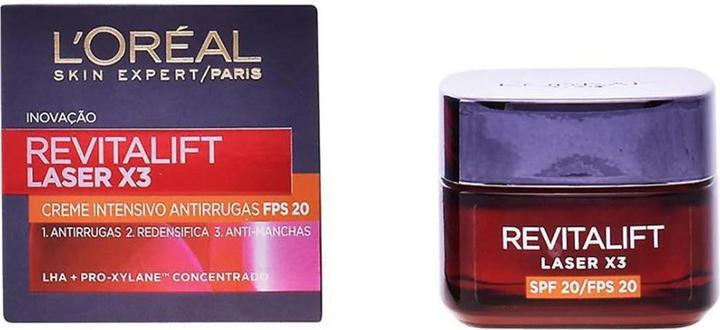 Actual product image L'Oréal Paris REVITALIFT LASER crema día SPF20 50 ml (50 ml, Day cream, SPF 20)