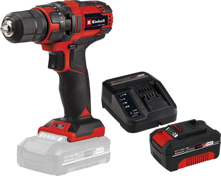 Produktbild Einhell Akku-Bohrschrauber TC-CD 18/35 Li Kit (1x 4,0 Ah) (Bohrschrauber)