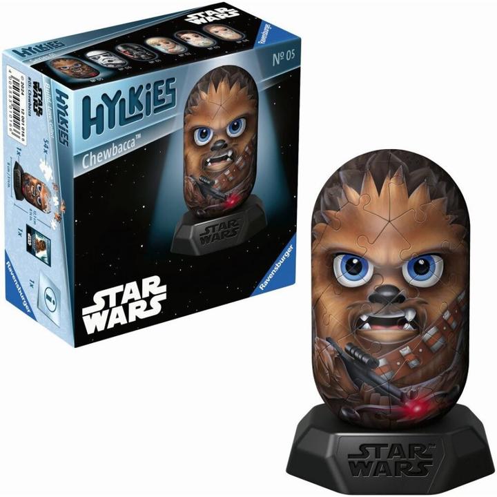 Produktbild Ravensburger Hylkies: Die neue Sammelfigurenreihe zum selbst zusammenbauen. Figur #05 - Chewbacca - (54 Teile)