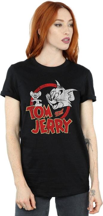 Produktbild Tom & Jerry Distressed Logo TShirt (3XL)