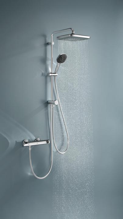 Actual product image Grohe Vitalio Comfort 250 Flex Duschsystem mit Umstellung, Reno-Set, Länge 620mm, wassersparend, chrom