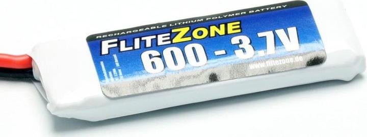 Immagine prodotto FliteZone Batteria RC LiPo 600 mAh 3,7 V 25C (3.70 V, 600 mAh)