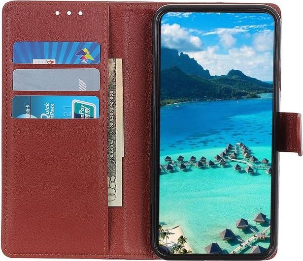 Produktbild MU Classic Litchi Leder Bookcover Series (Oppo A94)