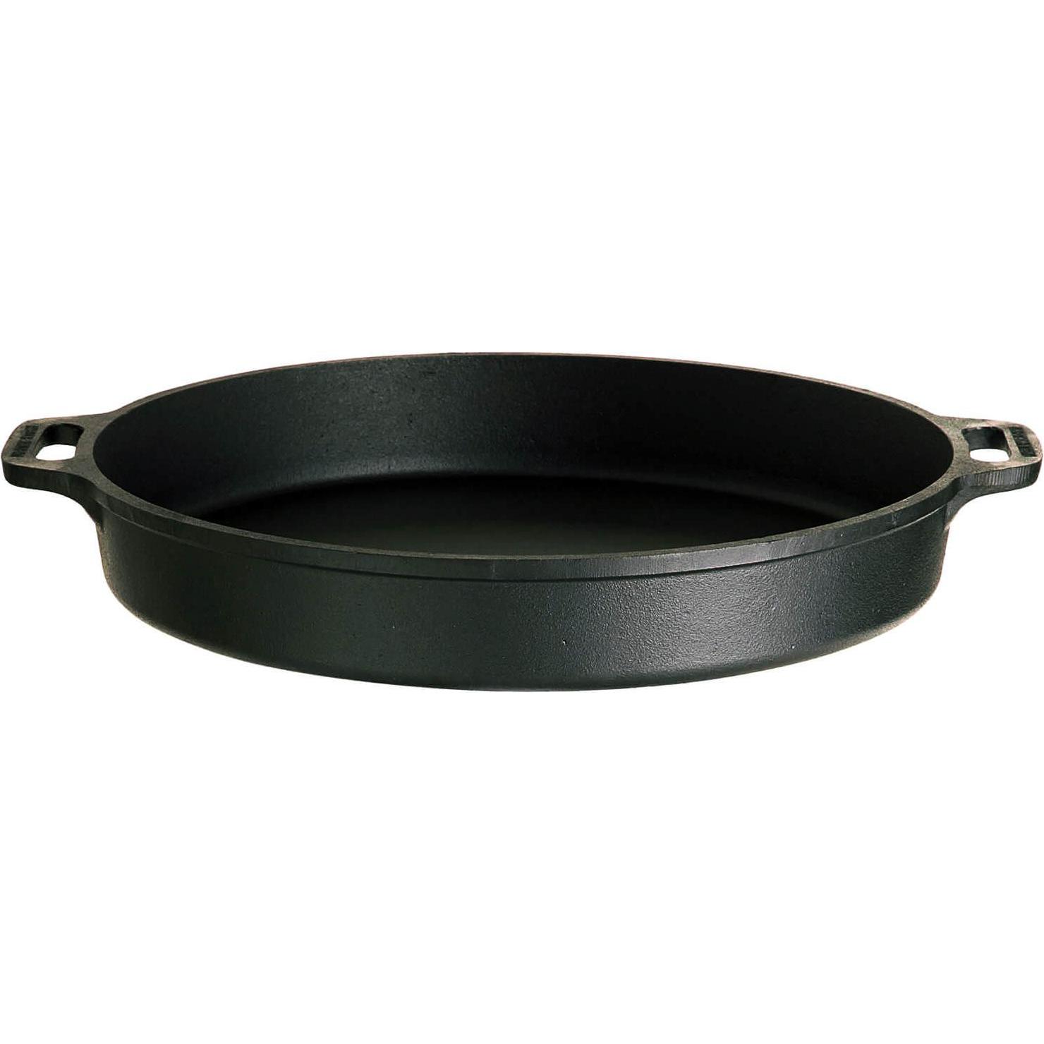 All'Grill Gusseisenpfanne Ø 60 cm, Pfanne + Kochtopf, Schwarz