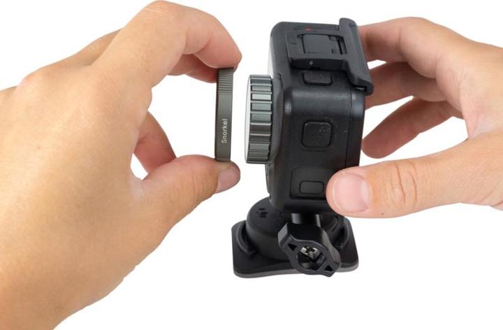 Actual product image PRO-mounts Scuba Red & Snorkel Filter