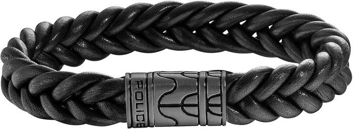 Produktbild Police Crop Circle Armband (Edelstahl, Leder)