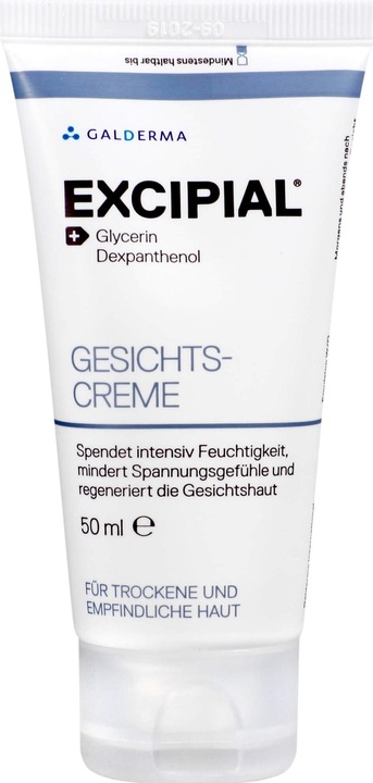 Actual product image Excipial Face cream, 50 ml Cream (50 ml, 24h cream)