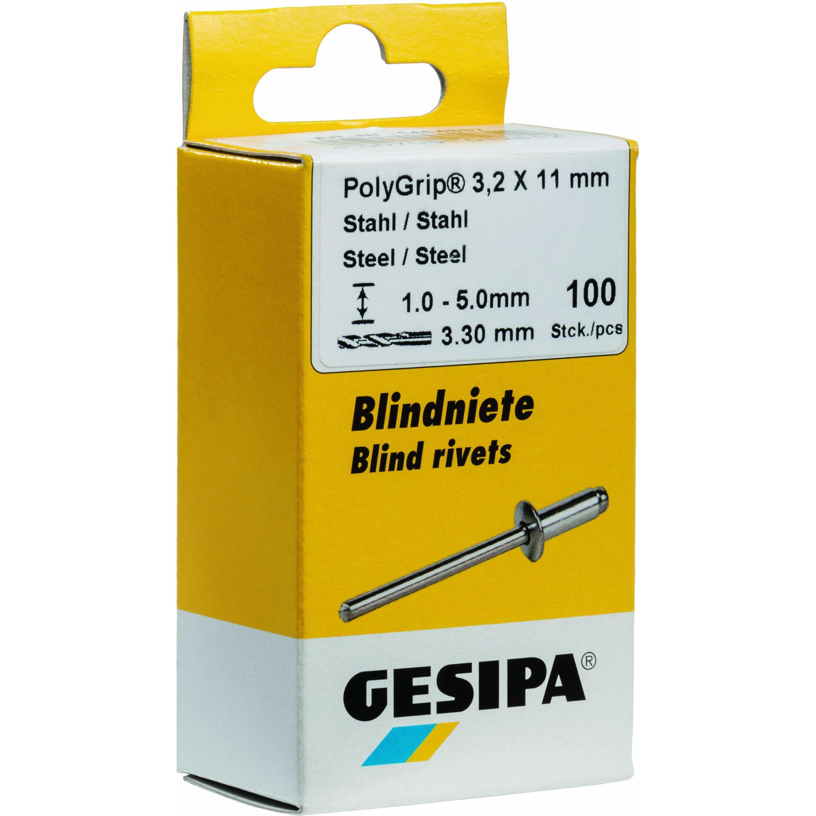 Thumbnail - Gesipa, Nieten, Blindnieten 4,0x 6mm,Kupf/Bron