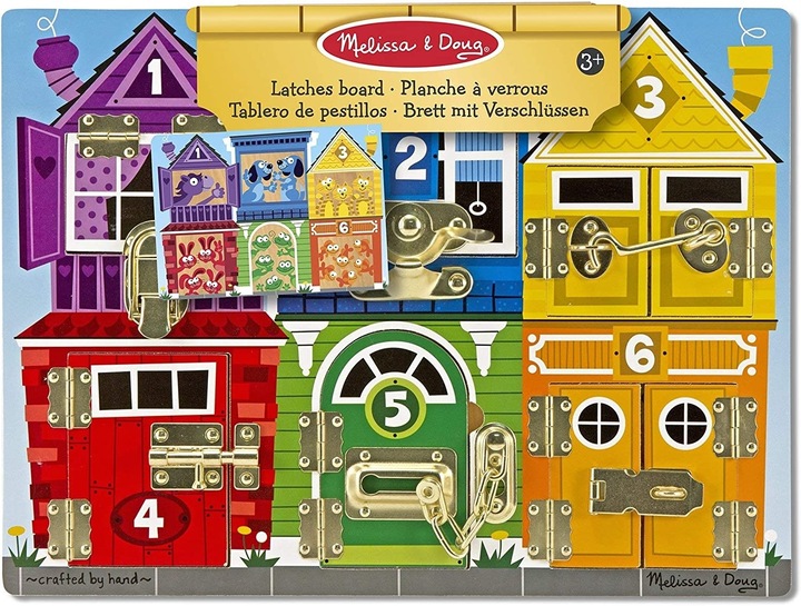 Produktbild Melissa & Doug Brett mit Verschlüssen