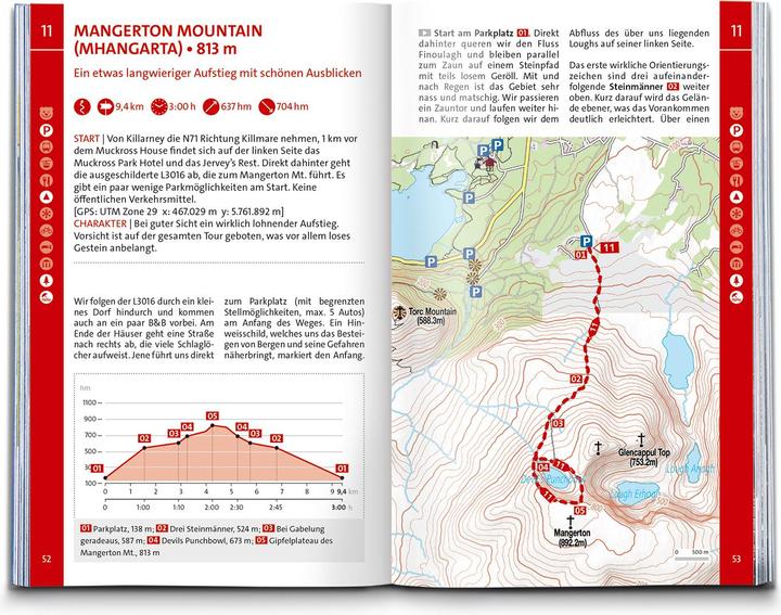 Image du produit Guide de randonnée Irlande et Irlande du Nord, 70 itinéraires avec carte supplémentaire