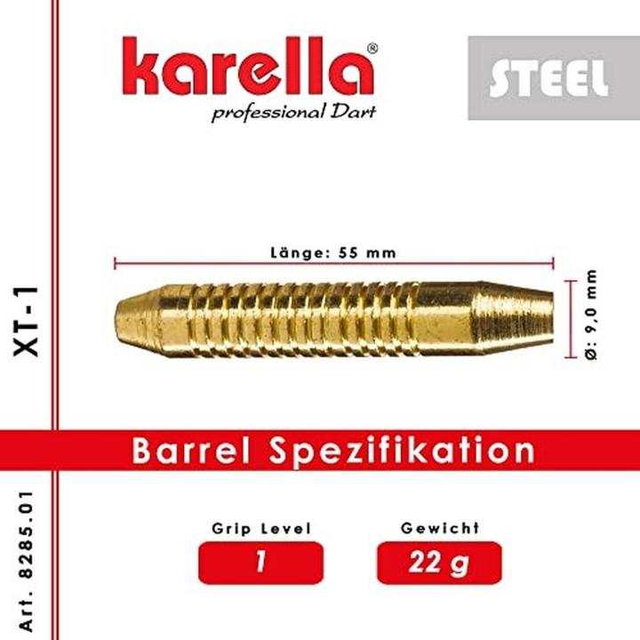 Produktbild Karella Steeldart XT-1, 22g (22 g)
