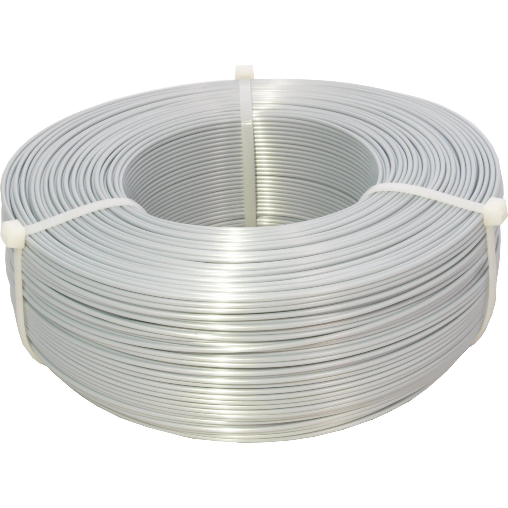 Purefil PLA Silk Filament (PLA, 1.75 mm, 1000 g, Silber), 3D Filament, Silber