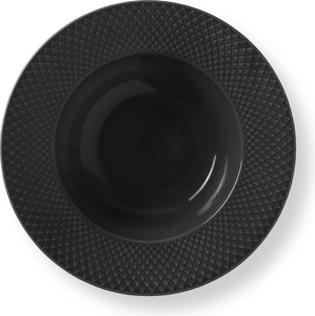 Lyngby Ø 24,5 cm - Porcelaen - Slate (1x, 24.50 cm)