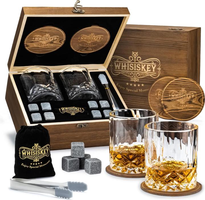 Actual product image Whisiskey Whisky Gläser Set (2.50 dl, 2 x, Whisky glass)
