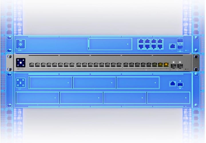 Actual product image Ubiquiti USW-PRO-MAX-24 (24 Ports)