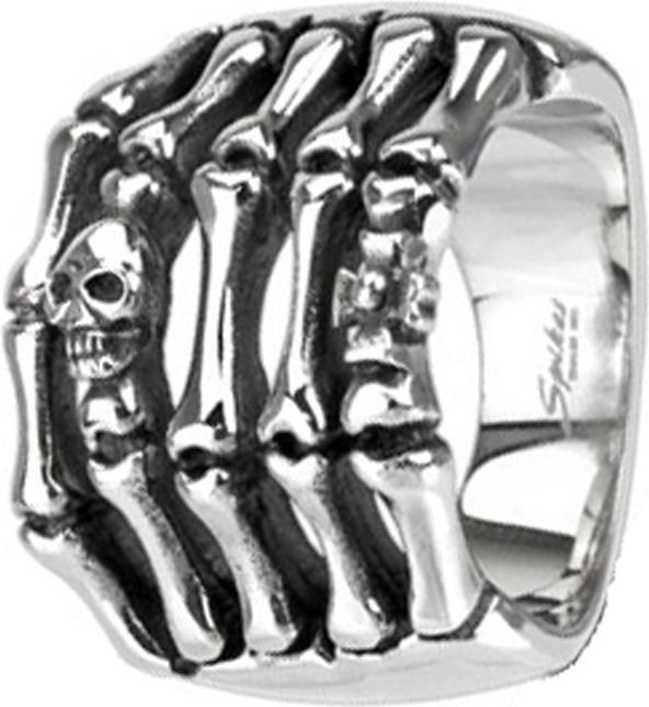 Immagine prodotto Star Piercing Anello d'argento a forma di scheletro (Titanio, senza ottone)