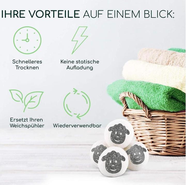 Produktbild Rose Trocknerbälle