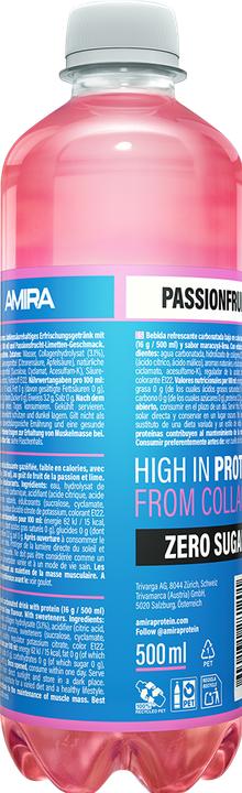 Produktbild Amira Proteinwasser Passionfruit (500ml) (Passionsfrucht, 5 x)