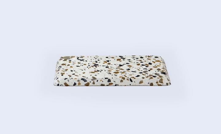Actual product image Doiy Terrazzo M White