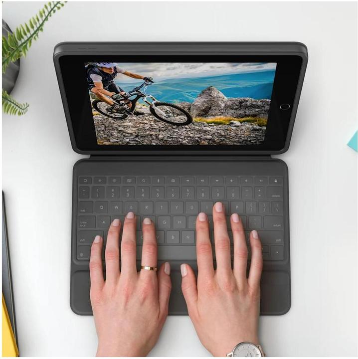Image du produit Logitech folio robuste (DE, Apple iPad 2019 (7e génération), Apple iPad 2020 (8e génération), Apple iPad 2021 (9e génération))