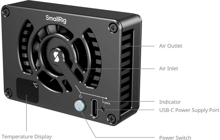 Immagine prodotto SmallRig Sistema di raffreddamento 4815 (Accessori video vari)