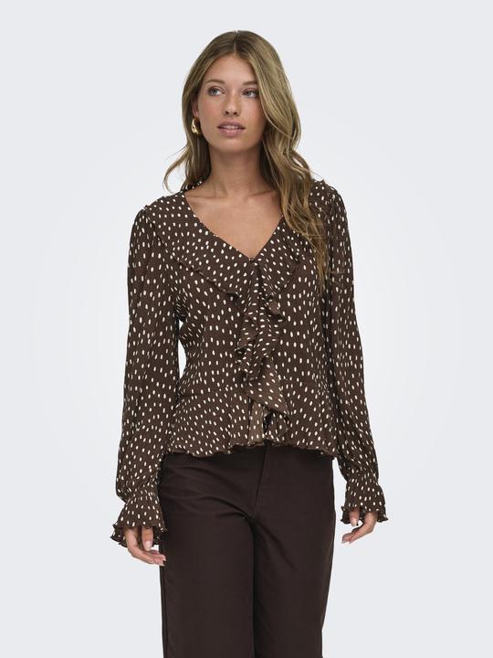 Immagine prodotto Only Onlkafie L/S Frill Top Wvn (S)