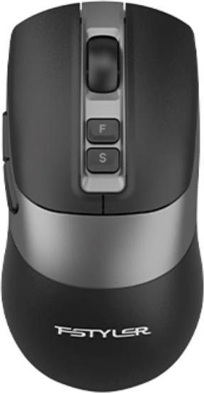 A4Tech FG50S Plus FStyler, bezdrátová tichá kancelářská myš, 2,4GHz, černá (Senza fili)
