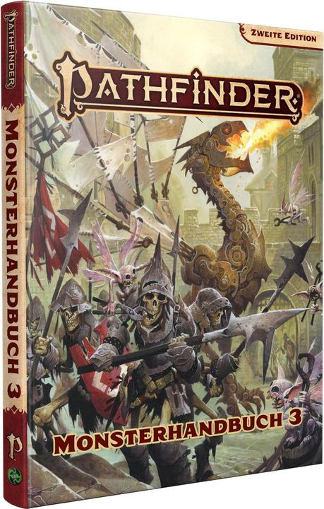 Actual product image US57060 - Pathfinder 2 - Monsterhandbuch 3, 2. Edition, Hardcover (DE-Ausgabe) (German, 3 - 12 Players)