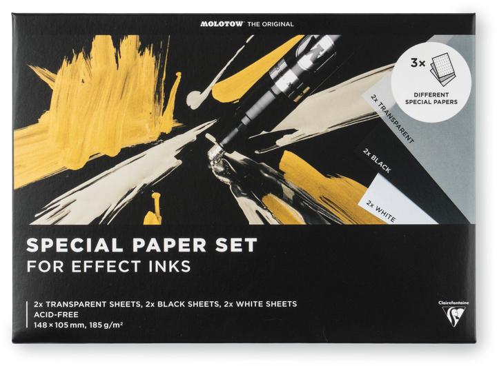 Produktbild Molotow Zeichenpapier Special Paper Umschlag Set A6 (1x)
