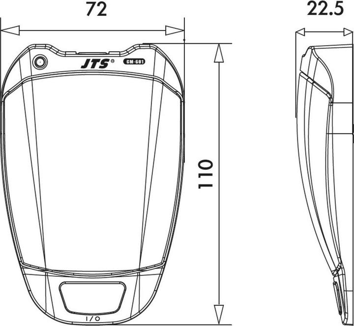 Image du produit JTS CM-601 Microphone d'interface