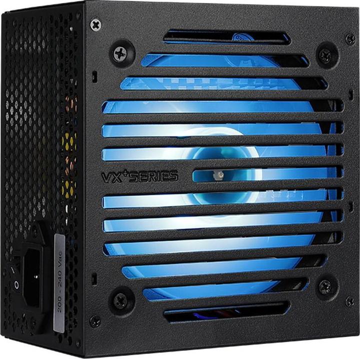 Actual product image AeroCool power supply VX Plus 700 700W Black RGB Lighting (700 W)