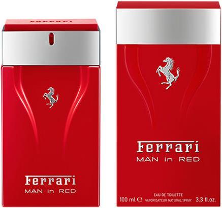 Actual product image Ferrari Man In Red Eau De Toilette Vapo Spray (Eau de toilette, 1 ml)