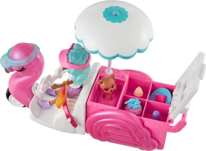 Actual product image Polly Pocket Flamingo Snack Cart playset