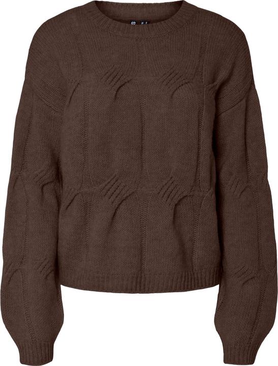 Pieces Pcjenna Ls O-Neck Cable Knit Noos Bc