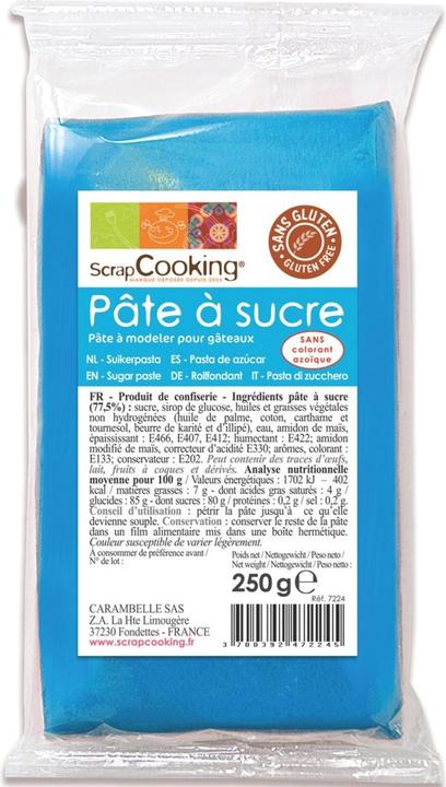 Image du produit ScrapCooking pâte de sucre (1 x)