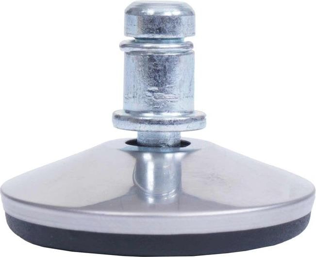Produktbild Mendler 5er-Set Bodengleiter HWC-K73 statt Rollen - fester Stand für Bürostuhl/Esszimmerstuhl, Fussgleiter