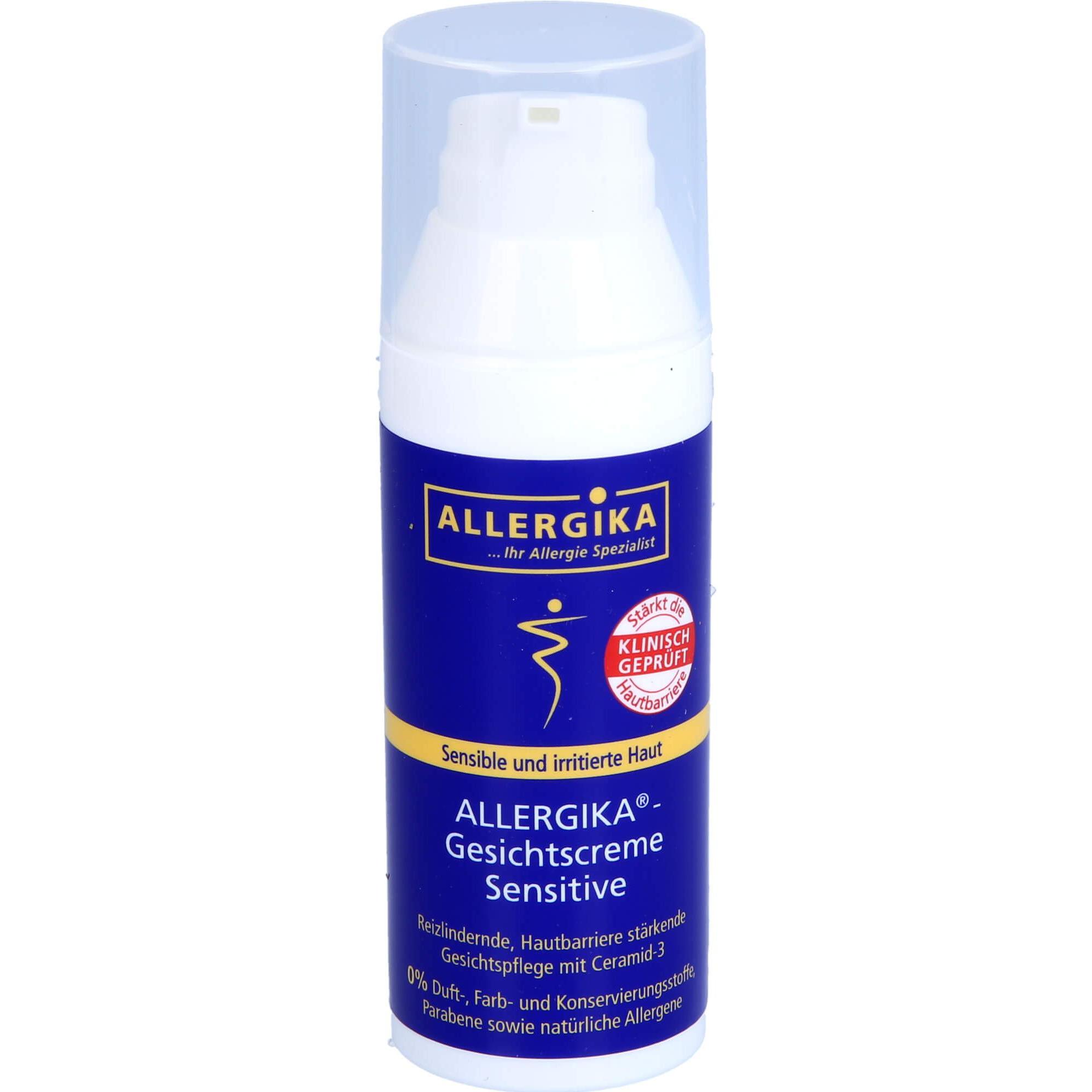Allergika, Gesichtscreme, Gesichtscre Sen, 50 ml CRE (50 ml, 24h Creme)