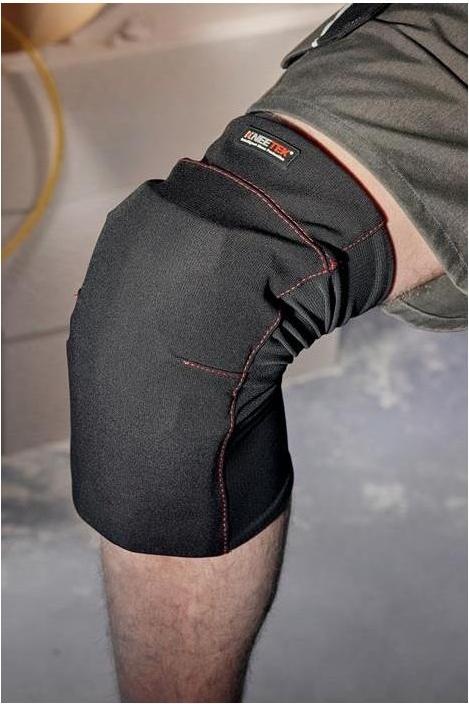 Actual product image Kneetek Knee pads PROTEK SlideOne EN 14404 XL black washable up to 30 °C