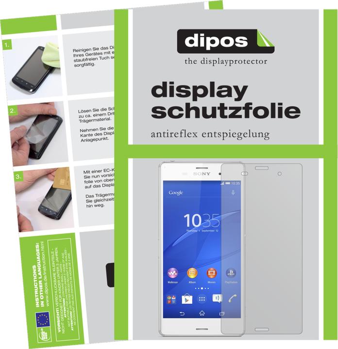 Image du produit Dipos Film de Protection d’écran Anti-reflet (2 pcs, Sony Xperia Z3)