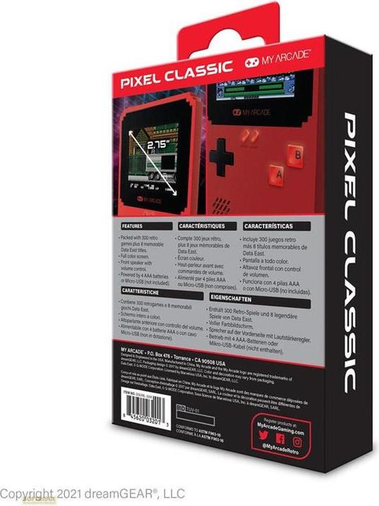 Produktbild MyArcade Pixel Classic Retro Konsole