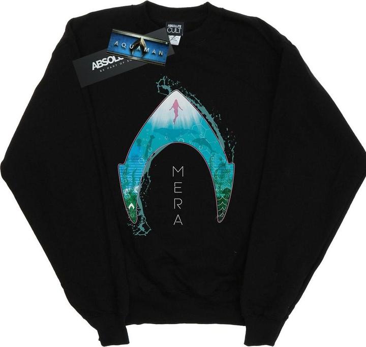 Produktbild Aquaman Mera Ocean Logo Sweatshirt (S)