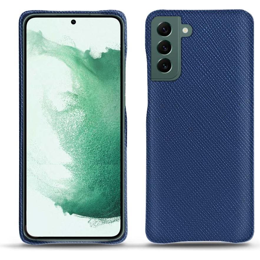 Noreve Lederschutzhülle (Samsung Galaxy S22+ 5G), Smartphone Hülle, Blau