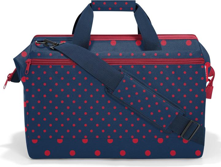 Produktbild reisenthel Schultertasche Allrounder L Pocket Mixed Dots Red