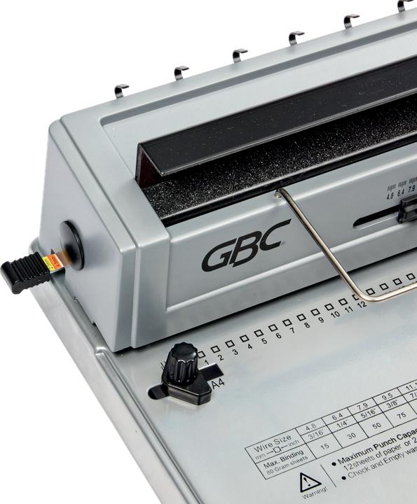 Produktbild GBC Drahtbindegerät W12 (Drahtbindung)