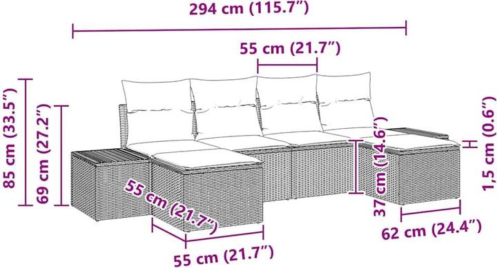 Produktbild vidaXL Everett